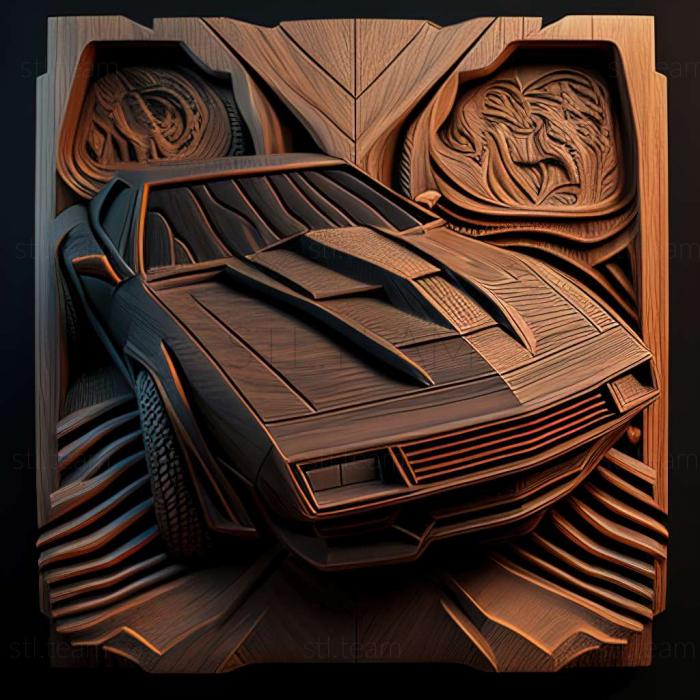 3D model Knight Rider The Game game (STL)